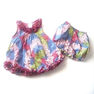 RJC Hawaiian Baby Ruffled Top with Bloomer…